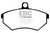 EBC 94 Volkswagen Cabriolet 1.8 Redstuff Front Brake Pads