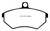 EBC DP4841R Yellowstuff Front Brake Pads, Volkswagen Cabriolet 1.8 1994