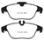 EBC DP42012R Yellowstuff Rear Brake Pads, Mercedes-Benz GLK250 2.1 Twin TD 2013-2016
