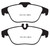 EBC DP42012R Yellowstuff Rear Brake Pads, Mercedes-Benz GLK250 2.1 Twin TD 2013-2016