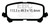 EBC DP63025 Greenstuff 6000 Elite Rear Brake Pads, Acura MDX 3.5 2014+