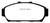 EBC DP41206R Yellowstuff Front Brake Pads, Acura Integra 1.8 1994-2001