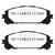 EBC 2020+ Toyota Highlander 2.5L Hybrid Ultimax Front Brake Pads