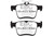 EBC DP22153 Greenstuff 2000 Rear Brake Pads, Audi A3 1.8 Turbo (w/Electronic Parking Brake) 2014+