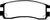 EBC DP41609R Yellowstuff Rear Brake Pads, Buick Regal 3.1 1994-1995