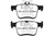 EBC DP42153R Yellowstuff Rear Brake Pads, Audi A3 1.8 Turbo (w/Electronic Parking Brake) 2014+