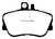 EBC 94-95 Mercedes-Benz C220 (W202) 2.2 Redstuff Front Brake Pads