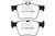 EBC DP42173R Yellowstuff Rear Brake Pads, Audi S3 2.0 Turbo 2014-2020
