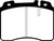 EBC DP2927 Greenstuff 2000 Front Brake Pads, Mercedes-Benz E420 4.2 1994-1996