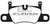 EBC 2016+ Porsche 911 (991/2 w/Cast Iron Rotors) 3.0TT Carrera Redstuff Rear Brake Pads