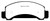 EBC DP61085 Greenstuff 6000 Elite Front Brake Pads, Ford Aerostar 3.0 1994-1997