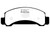 EBC 94-97 Ford Aerostar 3.0 Ultimax2 Front Brake Pads