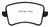 EBC 09-11 Audi A4 2.0 Turbo Greenstuff Rear Brake Pads