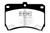 EBC 94-97 Ford Aspire 1.3 manual Ultimax2 Front Brake Pads