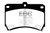 EBC 94-97 Ford Aspire 1.3 manual Ultimax2 Front Brake Pads