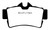 EBC DP31156C Redstuff Ceramic Rear Brake Pads, Ford Mustang 3.8 1994-1998