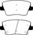 EBC DP42344R Yellowstuff Rear Brake Pads, Hyundai Veloster N (2nd Gen) 2.0L Turbo 2019+