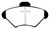 EBC DP41143R Yellowstuff Front Brake Pads, Ford Mustang 3.8 1994-1998