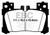 EBC 2018+ Lexus LC500 5.0L Redstuff Rear Brake Pads
