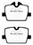 EBC DP22405 Greenstuff 2000 Rear Brake Pads, BMW Z4 G29 2.0T 2019+