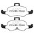 EBC 2019+ Audi TTS Quattro 2.0T Redstuff Front Brake Pads