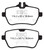 EBC 14+ Mercedes-Benz S550 4.7 Twin Turbo Yellowstuff Rear Brake Pads