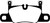 EBC DP52371NDX Bluestuff Rear Brake Pads, Porsche 911 (991/2 w/Cast Iron Rotors) 3.0TT Carrera 2016+