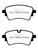 EBC 2020+ Audi A4 B9 2.0T Redstuff Rear Brake Pads