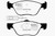 EBC DP21061 Greenstuff 2000 Front Brake Pads, Alfa Romeo 145 1.8 TS 1995-2001