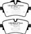 EBC DP22227 Greenstuff 2000 Front Brake Pads, Mini Hardtop 2.0 Turbo Cooper S 2014+