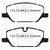 EBC 2020+ Cadillac CT5 Premium and Luxury 2.0T Redstuff Front Brake Pads