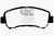 EBC DP21954 Greenstuff 2000 Front Brake Pads, Nissan Juke 1.6 Turbo Nismo RS 2014+