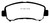EBC DP41954R Yellowstuff Front Brake Pads, Nissan Juke 1.6 Turbo Nismo RS 2014+