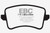 EBC 09-11 Audi A4 2.0 Turbo Ultimax2 Rear Brake Pads