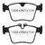 EBC 2020+ Jaguar I-Pace Electric Redstuff Rear Brake Pads