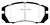 EBC 95-96 Subaru Impreza 2.2 Redstuff Front Brake Pads