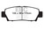 EBC 95-96 Toyota Avalon 3.0 Redstuff Rear Brake Pads