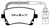 EBC DP31470C Redstuff Ceramic Rear Brake Pads, Audi A6 Quattro 3.0 Supercharged 2009-2011