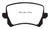 EBC DP32004C Redstuff Ceramic Rear Brake Pads, Audi Q3 2.0 Turbo 2015+