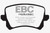 EBC 15+ Audi Q3 2.0 Turbo Ultimax2 Rear Brake Pads