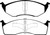 EBC 95-97 Chrysler Concorde 3.3 Ultimax2 Front Brake Pads