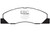 EBC DP41847R Yellowstuff Front Brake Pads, Dodge Ram 2500 Pick-up 5.7 2WD/4WD 2009-2011