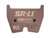 EBC Racing 15-16 Audi RS3 8V 2.5T SR-11 Sintered Race Front Brake Pads