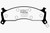 EBC DP61073 Greenstuff 6000 Elite Front Brake Pads, Kia Sportage 2.0 1995-1997