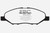 EBC 09-11 Nissan Versa 1.6 Ultimax2 Front Brake Pads