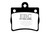 EBC DP41135R Yellowstuff Rear Brake Pads, Mercedes-Benz C220 (W202) 2.2 (Single Pin Rear) 1995-1997