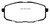 EBC DP21562 Greenstuff 2000 Front Brake Pads, Hyundai Elantra 2.0 Touring 2009-2012