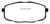 EBC DP21562 Greenstuff 2000 Front Brake Pads, Hyundai Elantra 2.0 Touring 2009-2012
