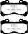 EBC DP63044 Greenstuff 6000 Elite Front Brake Pads, Chevrolet Colorado 2.5 2015+