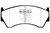EBC DP21044 Greenstuff 2000 Front Brake Pads, Nissan Sentra 1.6 1995-1997